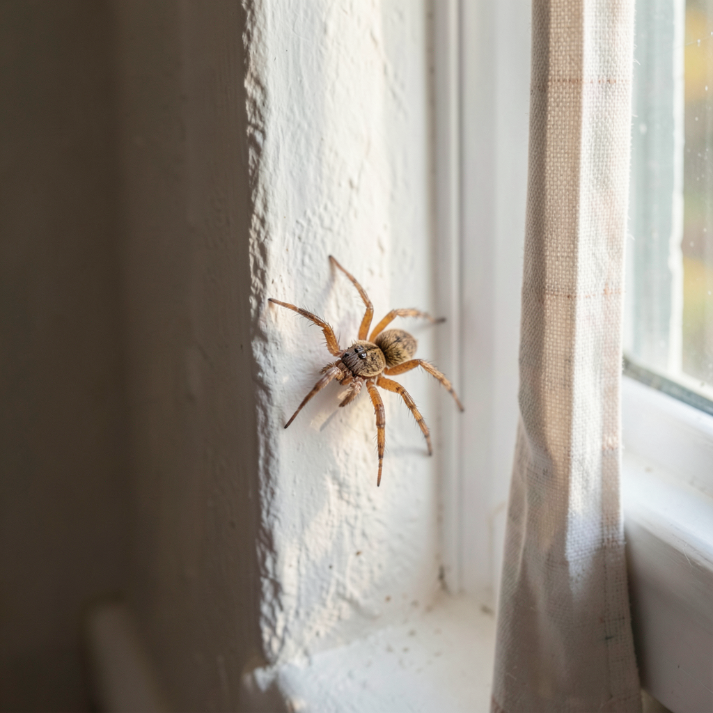 Spider mating season begins in Bradford with thousands expected indoors
